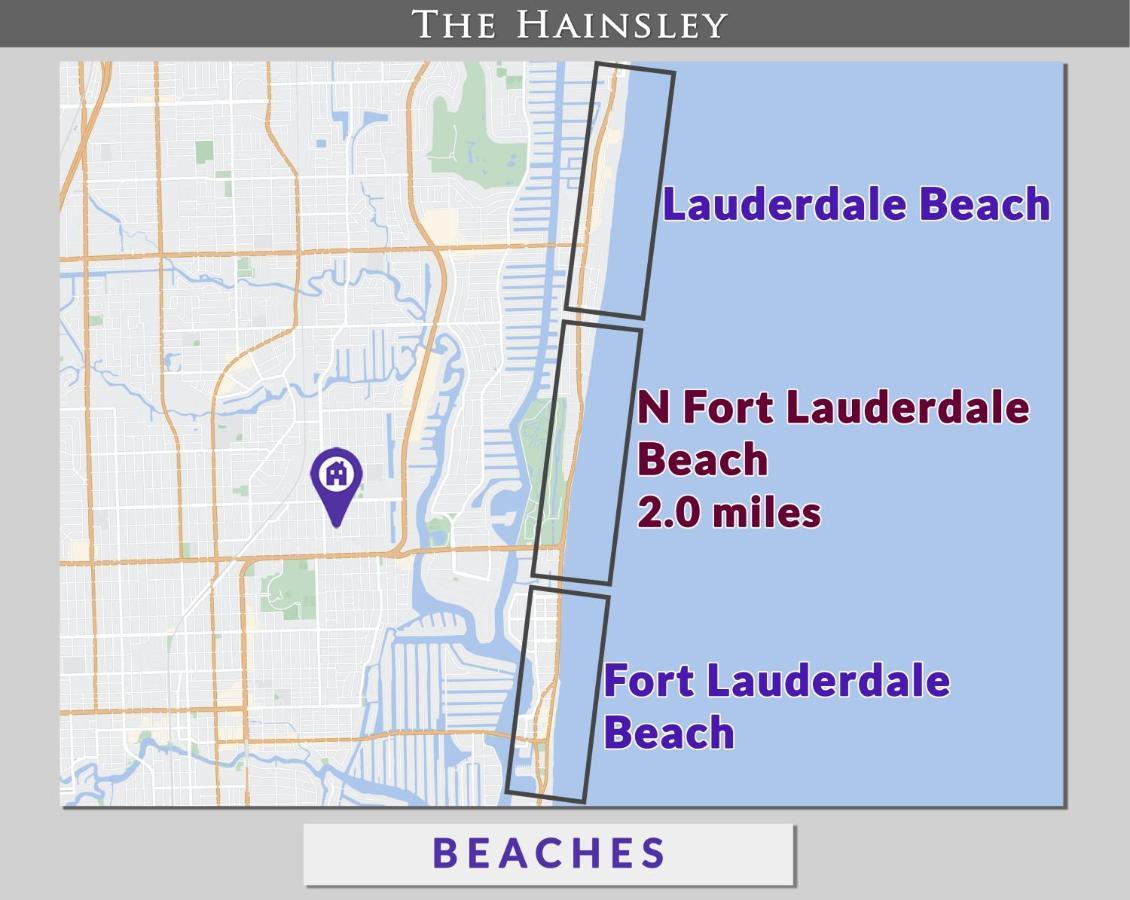 Hainsley Apartments At 1136 Fort Lauderdale Exterior foto